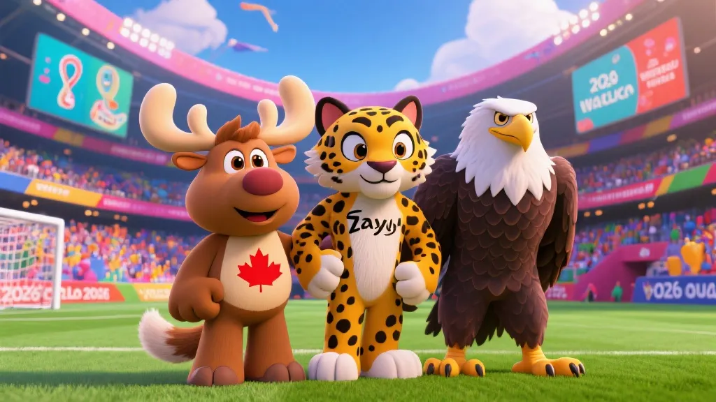揭秘2026世界杯吉祥物：Maple、Zayu与Clutch背后的文化密码与狂欢寓意